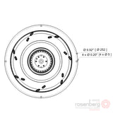 ECOFIT Backward-curved AC Fan, 2RREu25 220x45R (Model C45-D0)