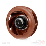 ECOFIT Backward-curved AC Fan, 2RREu15 220x45R (Model E04-B3)