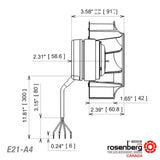 ECOFIT backward-curved fan 2RREuB3 133x42R / E21-A4 scheme