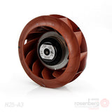 ECOFIT Backward-curved AC Fan, 2RREuB3 180x35R (Model H25-A3)