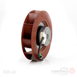 ECOFIT Backward-curved AC Fan, 2RREuB3 180x35R (Model H25-A3)