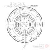 ECOFIT Backward-curved AC Fan, 2RREu15 180x35R (Model L26-A3)