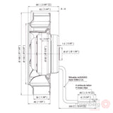 ECOFIT Backward-curved AC Fan, 2RREu15 180x35R (Model L26-A3)