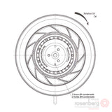ECOFIT Backward-curved AC Fan, 2RREu15 180x35R (Model L26-A3)