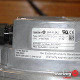 Rosenberg Plug EC / ECM fan with backward-curved impeller. GKHR 355-CIB.112.5HF IE (Model N86-35800)