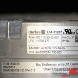 Rosenberg Plug EC / ECM fan with backward-curved impeller. GKHR 355-CIB.100.5FA (Model N86-35812)