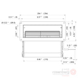 ECOFIT Centrifugal AC Blower. 2GDSu25 133x190R (Model C50-B3)