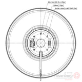 ECOFIT Backward-curved AC Fan, 2RREu20 220x43R (Model U40-A6)
