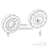 ECOFIT Backward-curved AC Fan, 2RREuB3 180x35R (Model K27-A4)