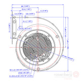 ECOFIT Centrifugal EC Fan /energy-saving ECM fan. GREuG9 120x62R (Model P47-A3)