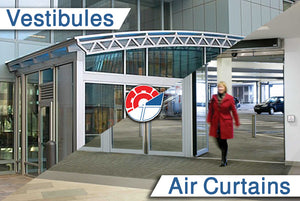 Vestibule vs. Air Curtains // Vestibule contre Rideaux d'air
