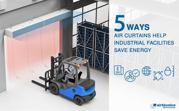 Energy-Efficient Airtecnics' Air Curtains for Industrial Facilities in Canada & USA.