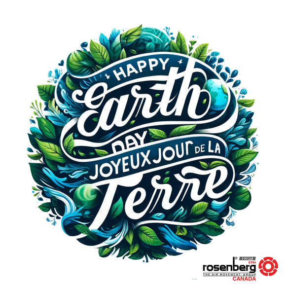Happy Earth Day from all of us at Rosenberg Canada! / Joyeuse Journée de la Terre de la part de toute l'équipe de Rosenberg Canada !