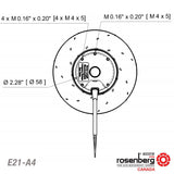 ECOFIT backward-curved fan 2RREuB3 133x42R / E21-A4 scheme