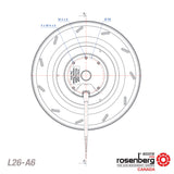 ECOFIT Backward curved centrifugal AC fan (L26-A6 / 2RREuB3 180x35R) 