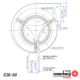 ECOFIT Centrifugal AC Blower. 2GDSu15 120x126L (Model G36-A8)