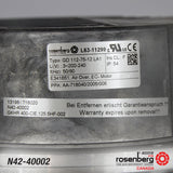 Piezometer ring for Rosenberg's EC-Plug Fan with backward-curved impeller. Type: GKHR 400-CIE.125.5HF. Article-No.: N42-40002