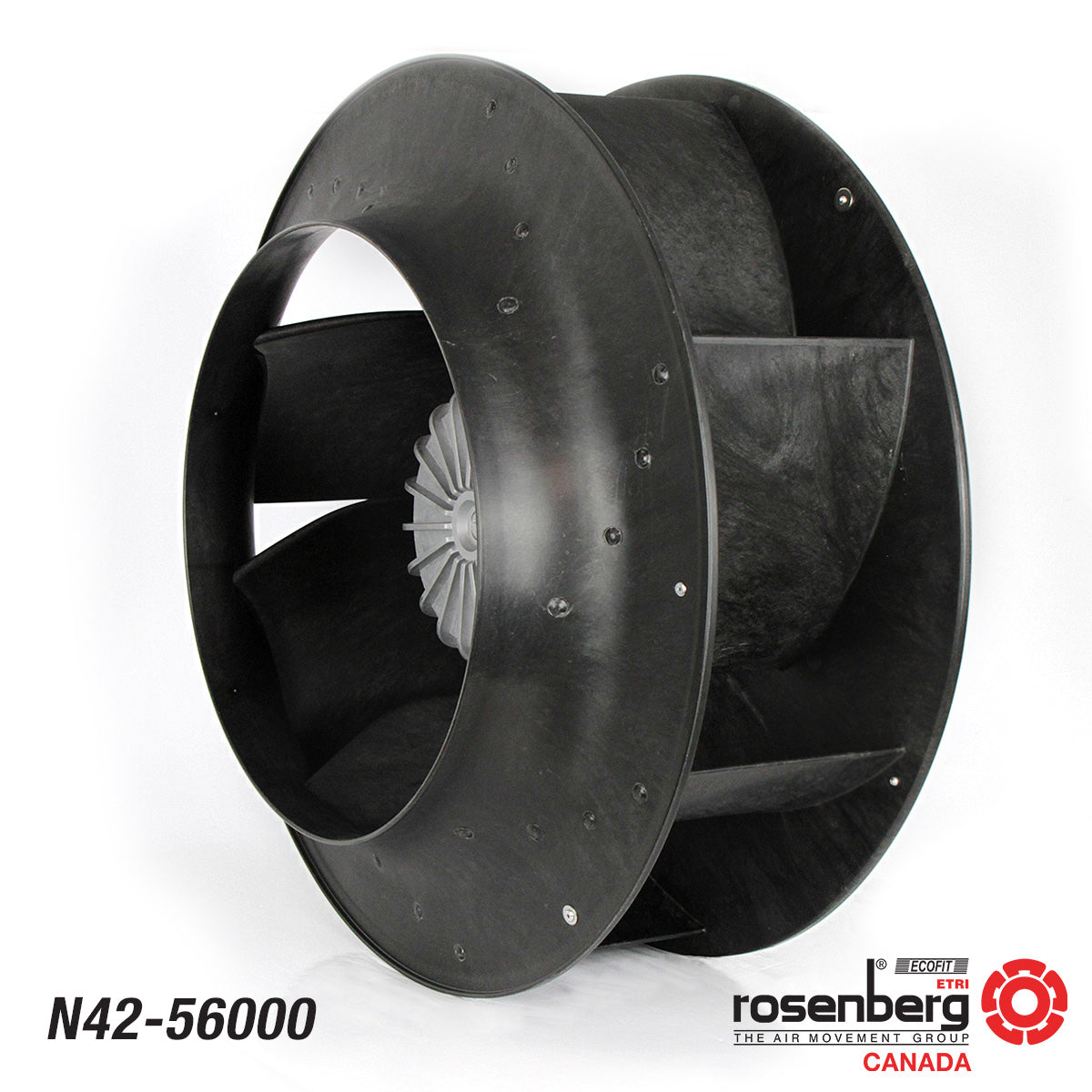Rosenberg Plug EC / ECM fan with backward-curved impeller