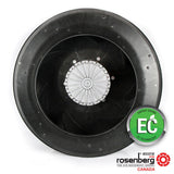 Rosenberg Plug EC / ECM fan with backward-curved impeller. GKHR 500-CIE.154.6FF (Model N42-50002)
