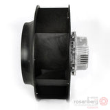 Rosenberg Plug EC / ECM fan with backward-curved impeller. GKHR 450-CIE.136.6FF (Model N42-45004)