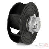Rosenberg Plug EC / ECM fan with backward-curved impeller. GKHR 560-CIE.175.6IF (Model N42-56001)