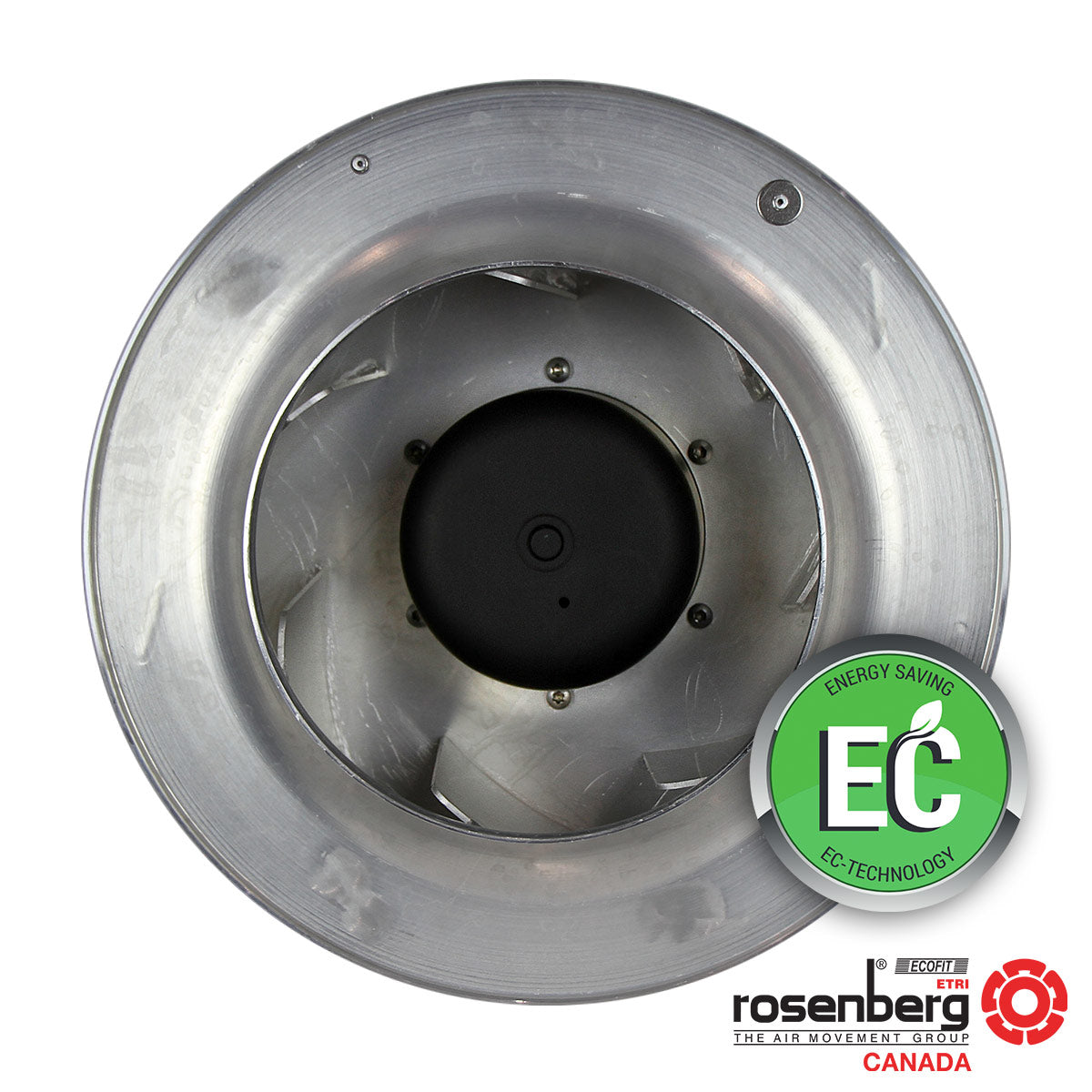 Rosenberg Plug EC / ECM fan with backward-curved impeller