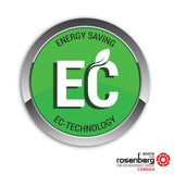 Rosenberg's energy-efficiency EC technology logo