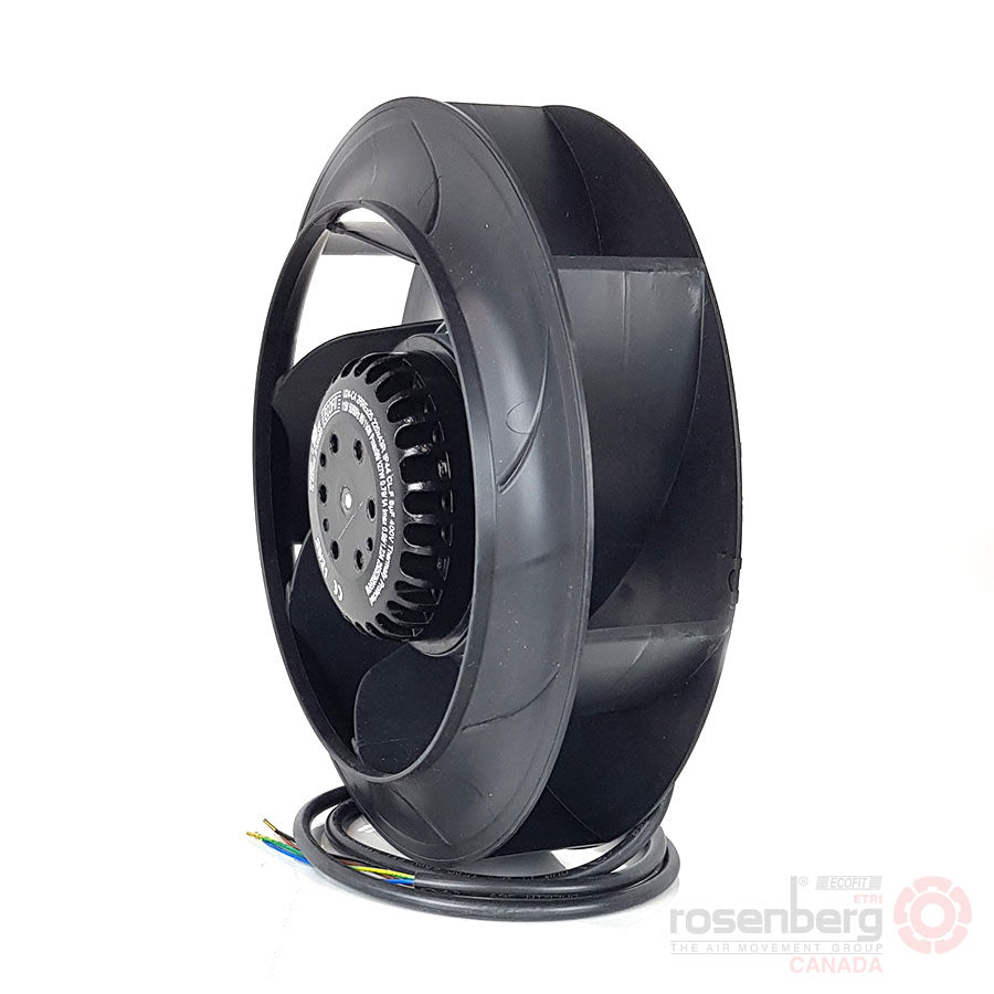 ECOFIT Backward-curved AC Fan, 2RREu25 220x43R (Model U24-C4