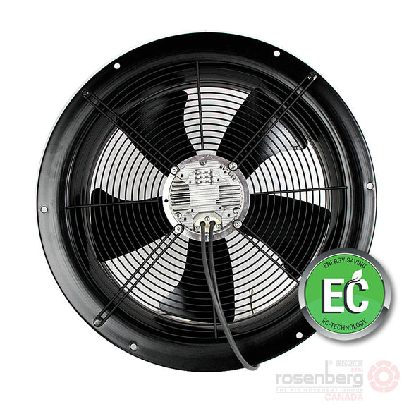ECOFIT Axial EC Fan (ECM), VGVuV8 400V (Model T15-A2-1)