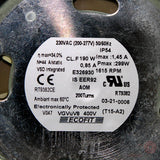 ECOFIT Axial EC Fan (ECM), VGVuV8 400V (Model T15-A2-1)