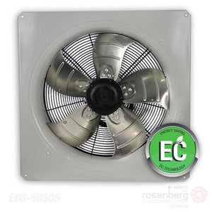 Rosenberg Axial EC Fan/energy-saving ECM fan. AKSG 500 N.4FF B (Model E66-50505)