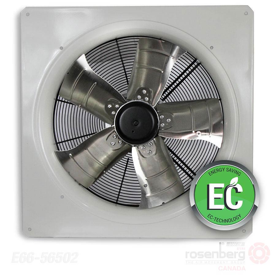 Rosenberg Axial ECM Fan, Gen 3. (Model E66-56504 / Type: AKSG 560